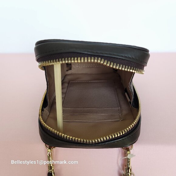 KATE SPADE Zeezee North South Pebbled Leather Phone Crossbody Bag- Bungalow M🎈⭐ - Picture 14 of 16